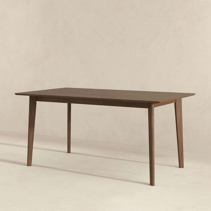 Carlos Solid Wood Dining Table And 4 Side Chairs