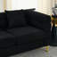 Canapé modulaire 2 places avec coussins - et coussins lombaires 60 po-252840730