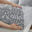 Drap-housse complet en 4 pièces avec imprimé Faune d'hiver sauge, 100% flanelle de coton, dimensions luxueuses convenant aux matelas de 18 po, douceur du tissu supérieur brossé, bonne couverture ajustée élastiquée,