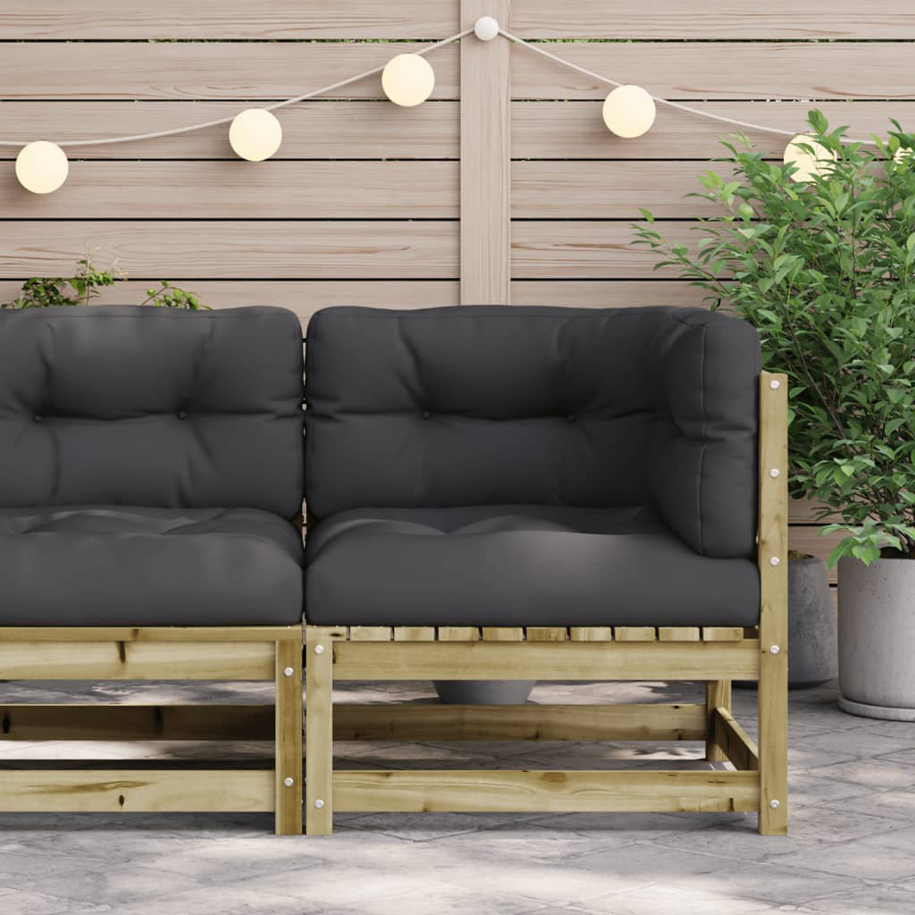 Gartensofa Orvilla mit Kissen