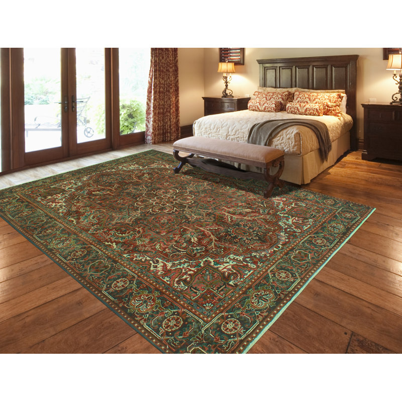 Ignacius One-of-a-Kind 6'11" X 8'11" 1980s Wool Area Rug