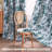 French Retro Floral Curtains Printed Pattern Room Darkening Curtains for Bedroom Grommet Window Treatment Curtains, 2 Panels-275565681-275565680