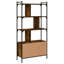 Anntonette 154.5cm H x 76.5cm W Steel Etagere Bookcase-856477557