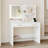 Dressing Table With LED Light, 2 Sockets And 2 USB Ports Dressing Table With 2 Drawers And 4 Open Shelves