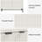 Fluted Sideboard Buffet Cabinet with Adjustable Shelves-2107039145
