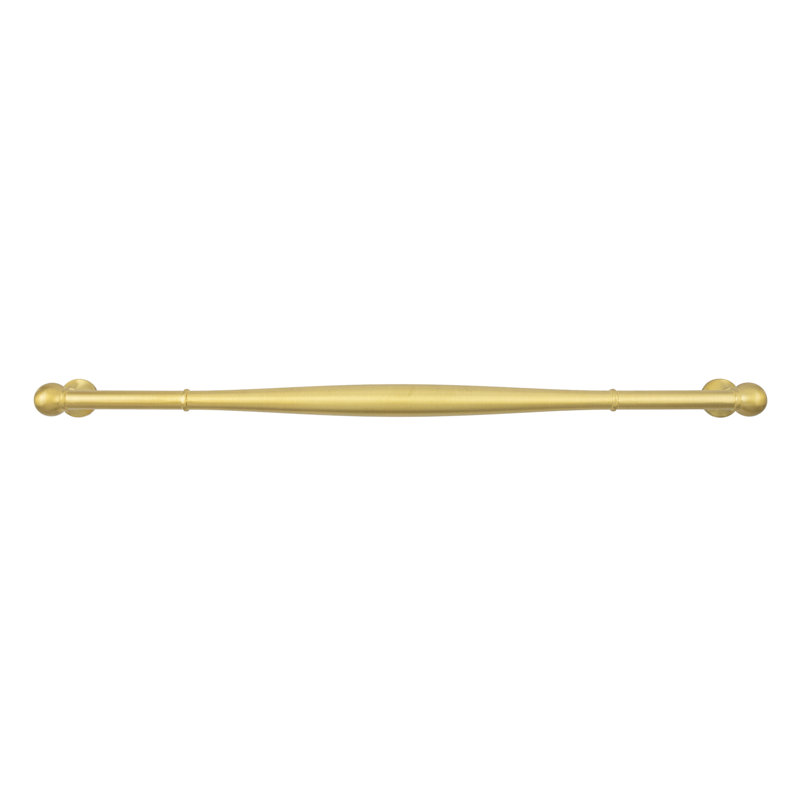 Fuller Collection Appliance Pull - Traditional Hardware for Drawers & Cabinets, 18", Brushed Golden Brass