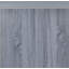 Ensemble de table de chevet 3 tiroirs gris Saguenay-1989859137