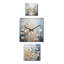 Horloge murale surdimensionnée Boltwood - Wildflowers - ensemble de 3