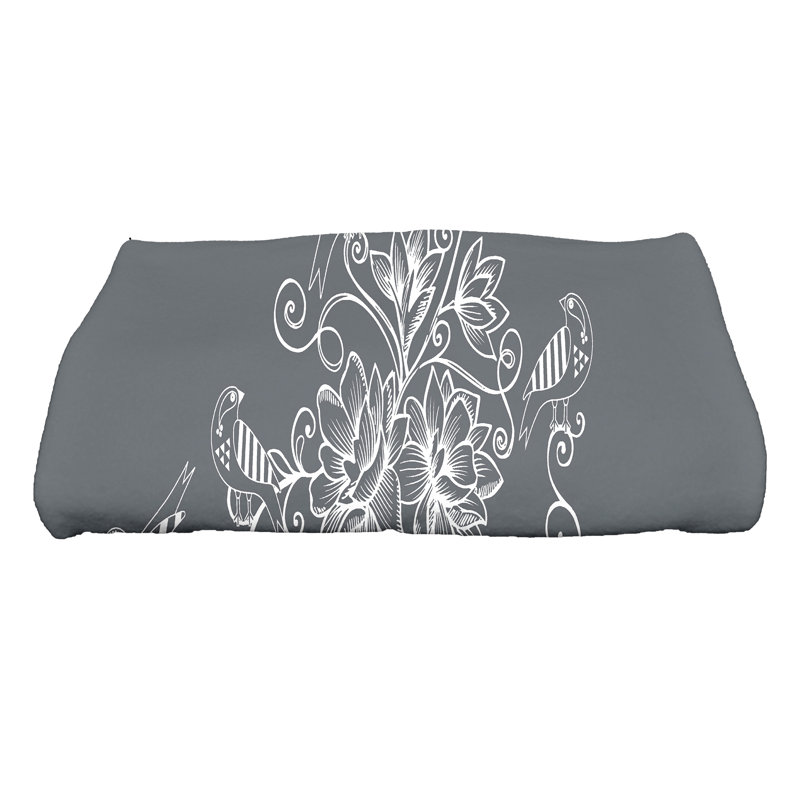 Serviette de bain Everill, Gris