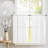 Klyde Linen Blend 26'' W Cafe Curtain Kitchen Curtain-1920057601-1920057613