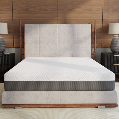 Matelas moyen ferme avec housse de refroidissement 10 pouces Omne Fria