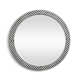 Simone Engineered Wood Round Wall Mirror & Reviews | AllModern