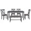 Ensemble repas pour 6 personnes Cranbrook
