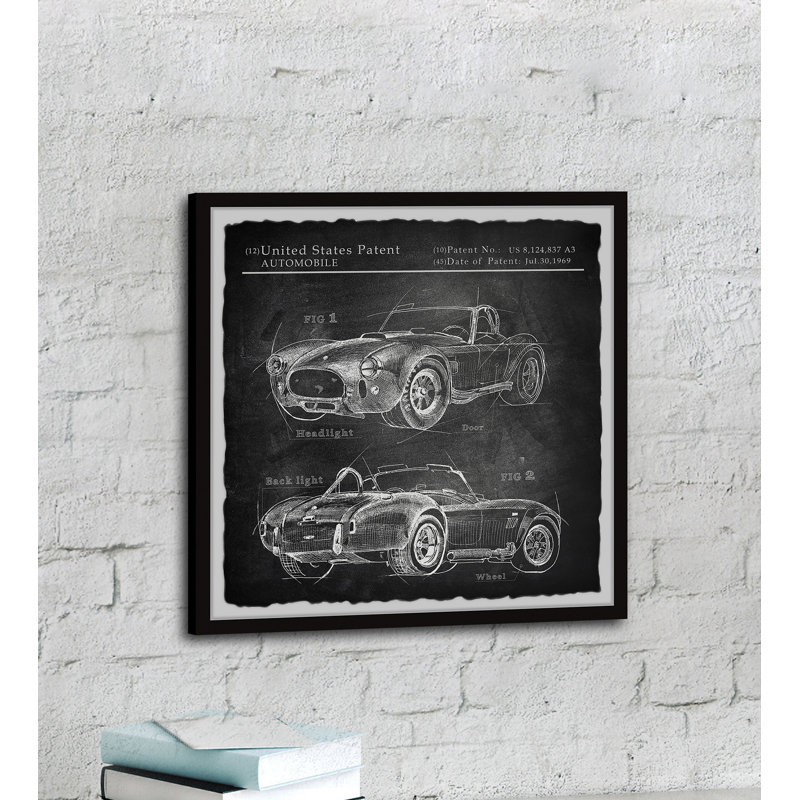 Single Picture Frame Painting, 41cm H x 41cm W x 3.81cm D