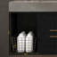 Meuble-lavabo flottant contemporain simple 39,4 po avec comptoir en faux marbre, lavabo en céramique et 2 tiroirs en bois massif multicouches-812986583-812986571-812986570