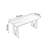 Walnut Rectangular Solid Wood Top with Solid Wood Base Dining Table-98914895