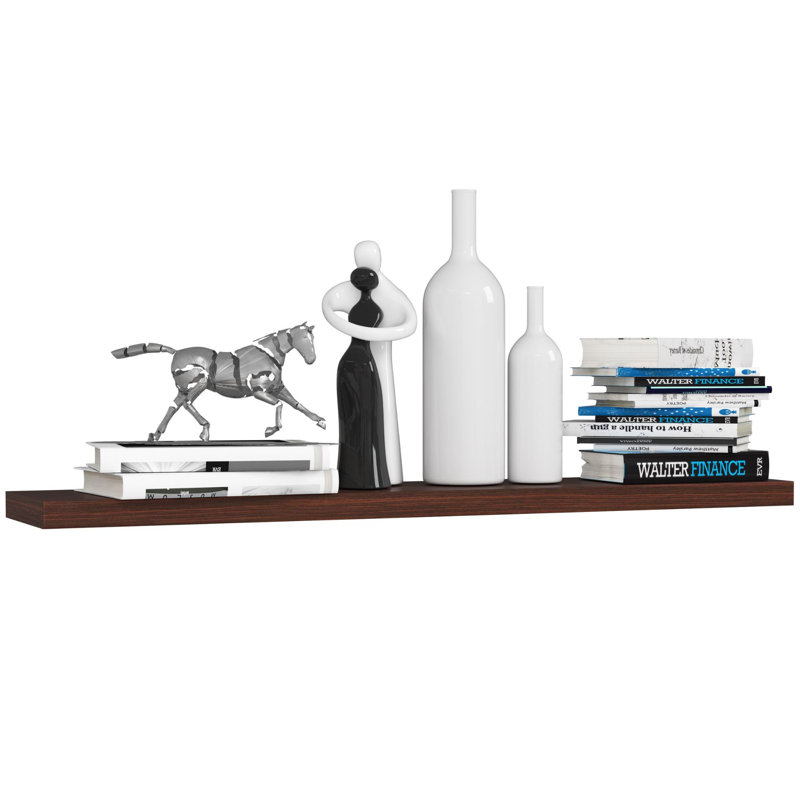 Runo Floating Shelf, 3.2cm H x 100cm W x 20cm D