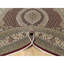 Tapis rouge en laine et soie noué à la main 8 pi 10 po x 12 pi 4 po Super Mahi