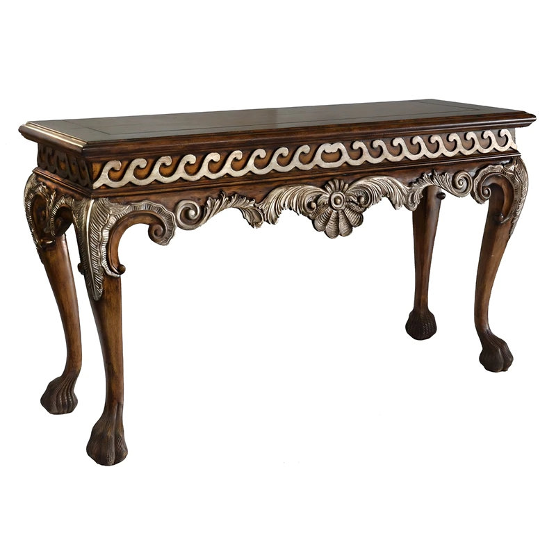 Console d'entrée à volutes Palais
