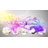 " Beautiful Coloured Tulips Panorama " 4 - Pieces