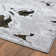 Tapis moderne en marbre abstrait