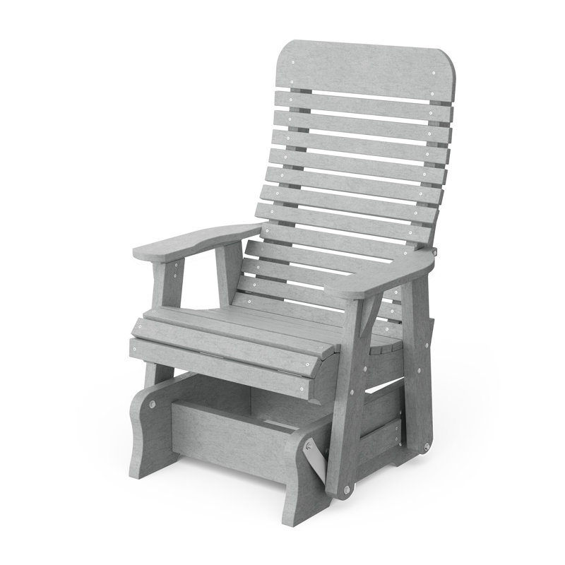 Fauteuil oscillant simple Signature, Gris clair
