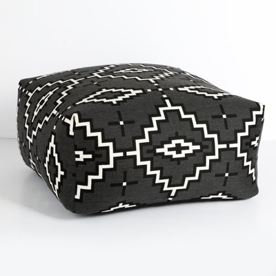 Jasarah Upholstered Outdoor Ottoman with Sunbrella® Cushion