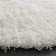 Assar Handmade Shag White Area Rug 