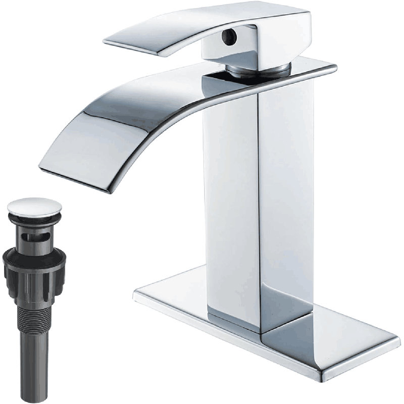 Deck -handle Bathroom Faucet