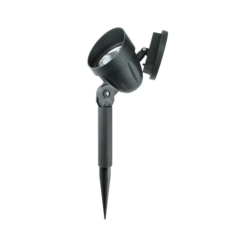 Lampe solaire 9,5 "avec lumière à DEL blanche et piquet
