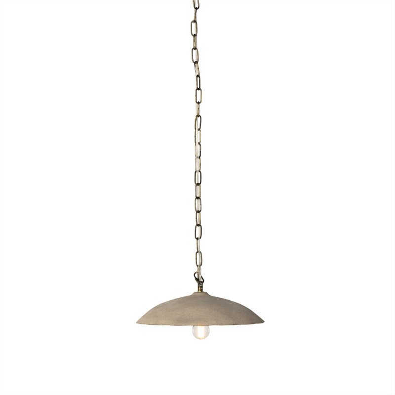 Organic 1 - Light Pendant, Light Sand Porcelain Ceramic