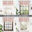 Corrigan Studio® Valances for Windows Short Kitchen Valance Curtains 1 Pack for Living Room Laundry Bathroom Small Window Thermal Curtains Camden Geometric Lattice-1111139602