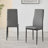 Edward Wood Effect Pedestal Dining Table Set with Luxury Faux Leather Dining Chairs-527671482-527671431