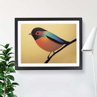 Enthralling Robin Bird - Single Picture Frame Painting