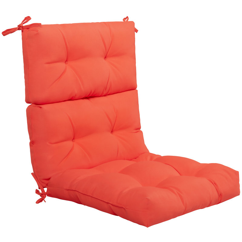 Outdoor 5'' Seat / Back Cushion, Orange