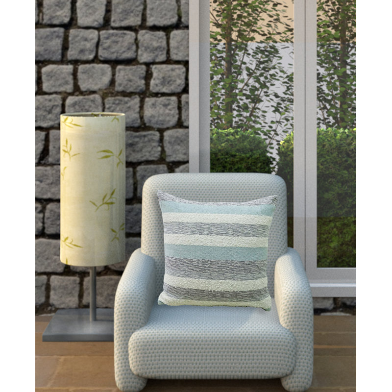 Vibhsa Striped Cotton Throw Pillow