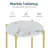 Cassity Stone Top End Table