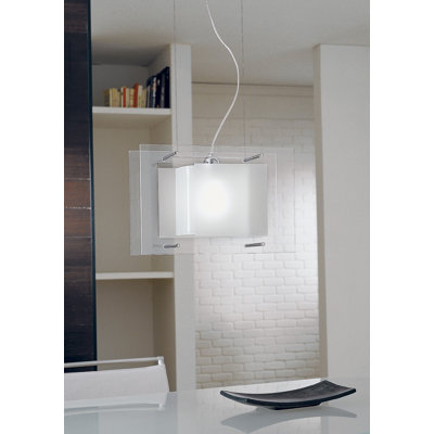 Spioncina - Light Chrome Geometric Pendant