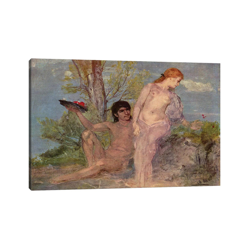 Idylle - ABQ61, Toile tendue, Ne s’applique pas, H 8 po x l 12 po