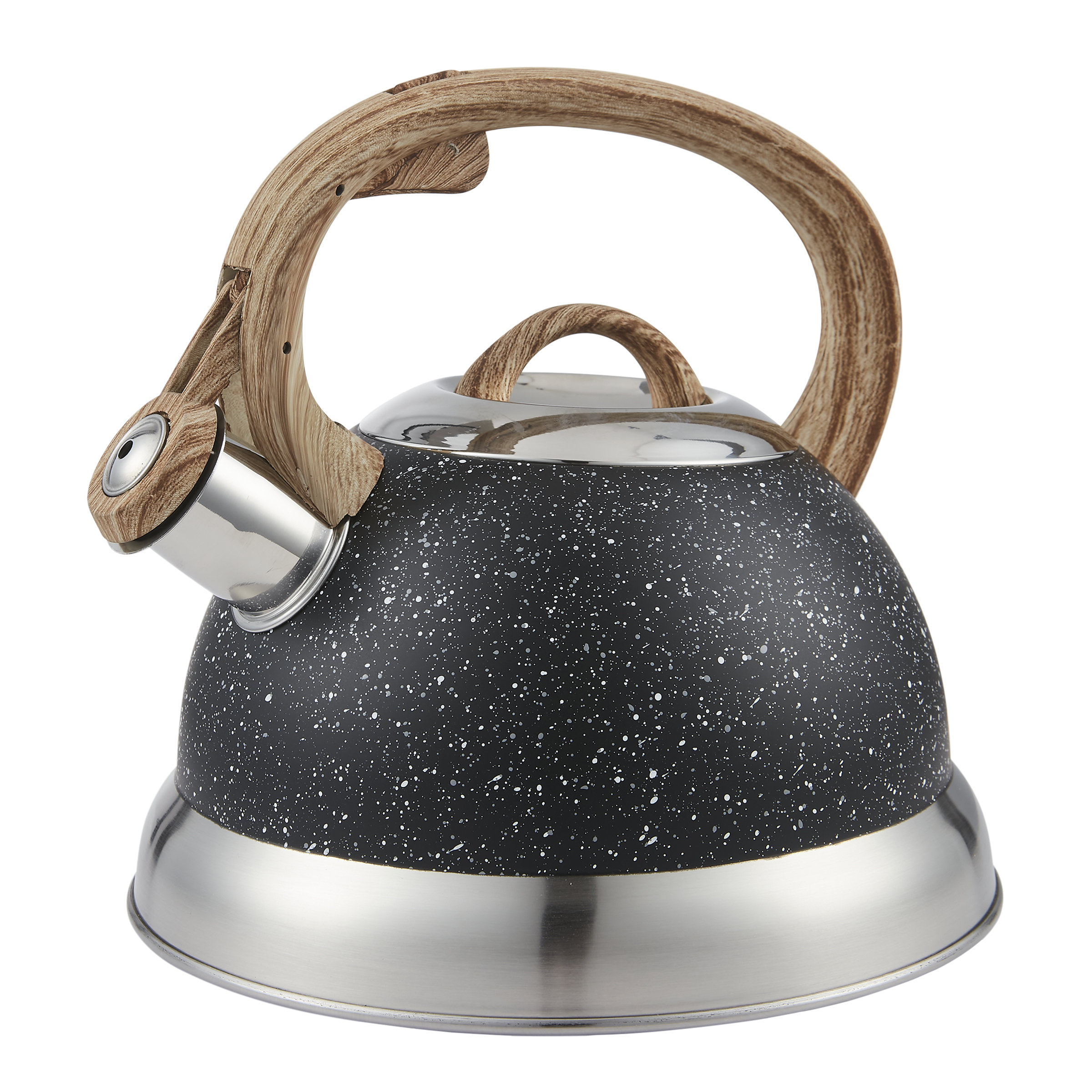Induction Kettle Whistling Tea Kettle Stainless Steel Stove Whistle Tea Kettle  Camping Kettles for Boiling Water Tea Kettle for Brew Coffee or Milk for  Stove Top