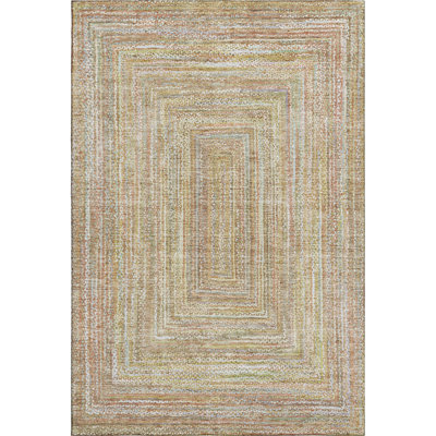 Premium Machine Washable Lubbers AMF1726 Geometric Rug