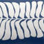 Coussin lombaire intérieur / extérieur fabriqué à partir de fils de polyester recyclés - double face, résistant aux taches, lavable à la machine - tropical - patio, terrasse, porche, salon - Hilo - bleu - (14 po x 24 po)-122942578-122944569