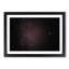 Starry Sky in Pink in Abstract - Picture Frame Graphic Art Print-55729954-55729953