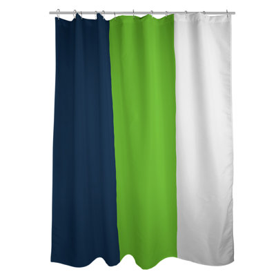 Striped Shower Curtain with Liner Included