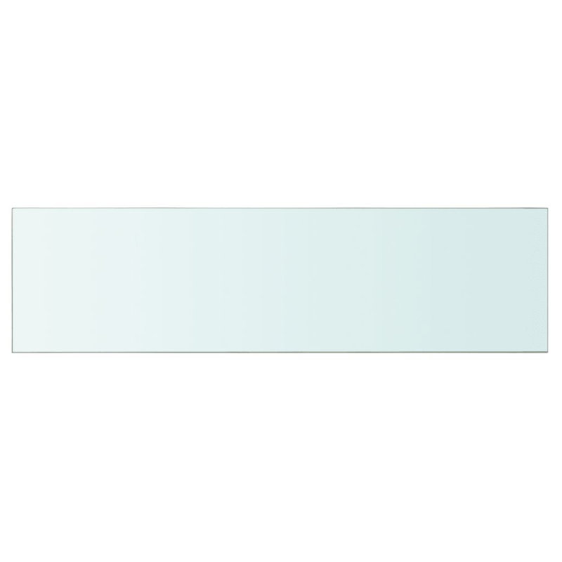 Tablette en verre, H 0,31 po x l 43,3 po x P 11,8 po