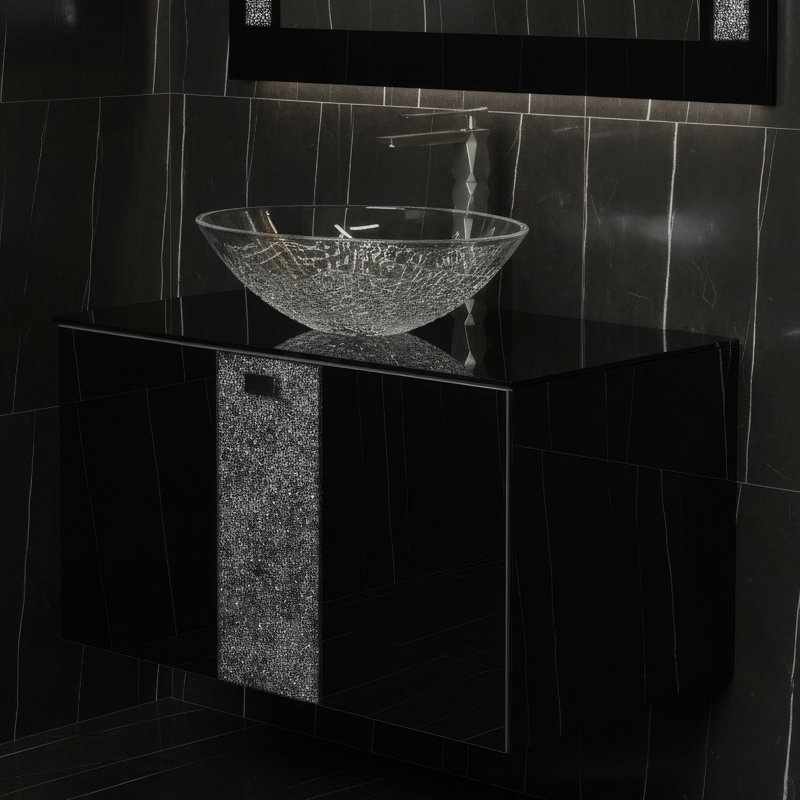 32'' W Single Vanity, Black