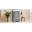 Meuble-lavabo de style moderne de 20 po avec poignée en alliage d'aluminium, charnières à fermeture douce et support de rangement pour porte-1261071285