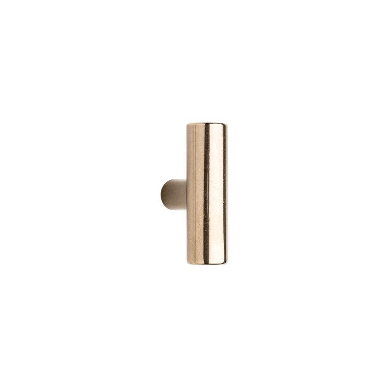 Tube Bronze Bar Knob, White Bronze Light