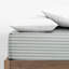 Premium Stripe Fitted Sheet - Deep Pocket, Wrinkle-Free, Ultra Soft Microfiber Bed Sheet-1313049507-1313049499