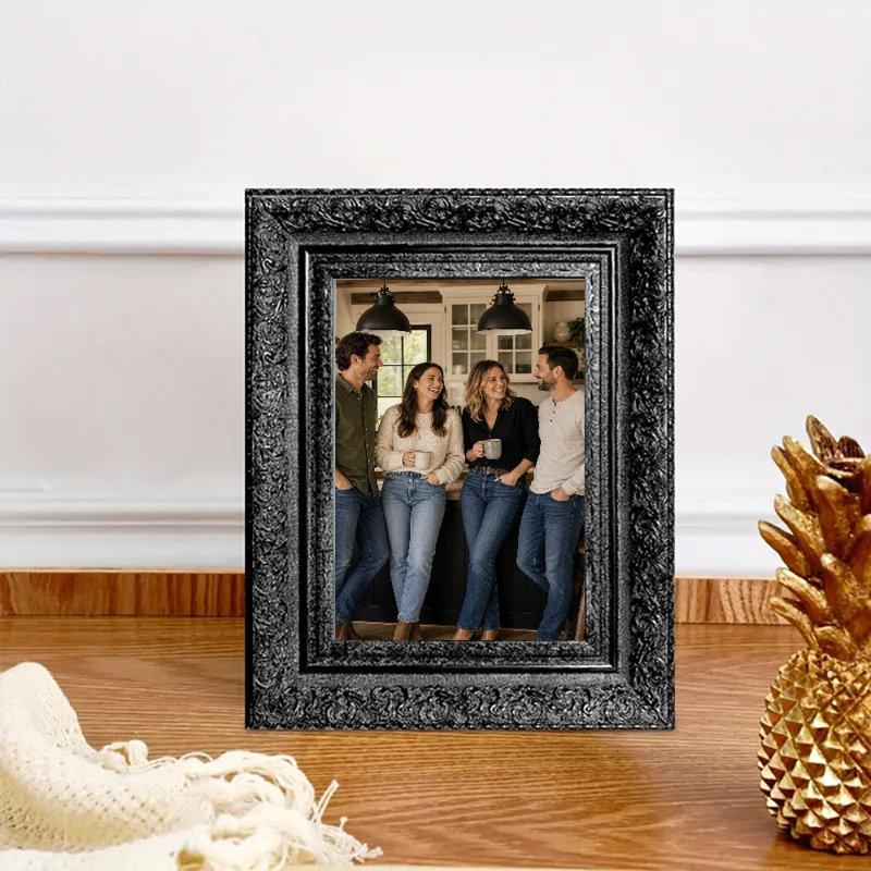 Cadre photo 8 "x 10" noir 1PC pour tablette de bureau